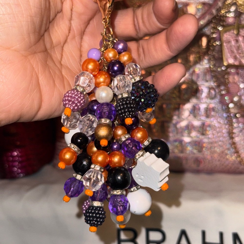 Halloween purse charm